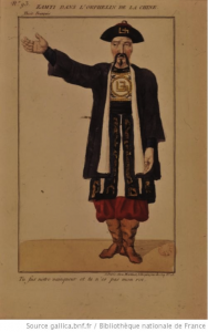 Costume de Sarrazin dans l’Orphelin de la Chine