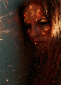 One Loop Portrait a Week - #48 « Clare McGibbon’s holiday spirit is shiny »