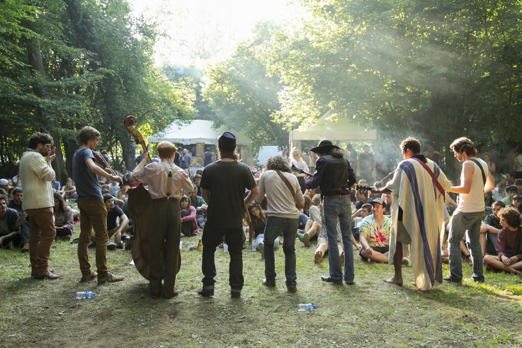Crédit photo : Basile Minster - Old Moonshine Band pendant l'édition 2014