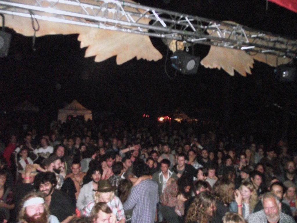Vue sur le public de la grande scène