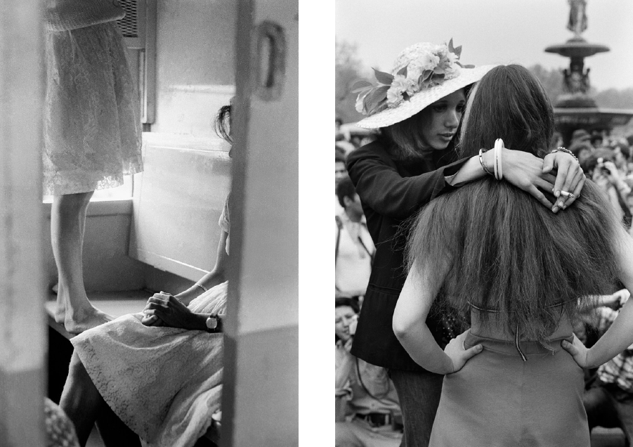 Inde, 1969 & New York, 1972. © Pierre de Fenoÿl