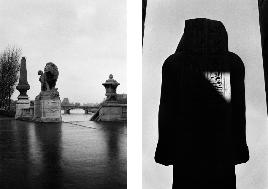 Sans titre, Paris, 1978 & Sans titre, Égypte, 1983-1984. © Pierre de Fenoÿl