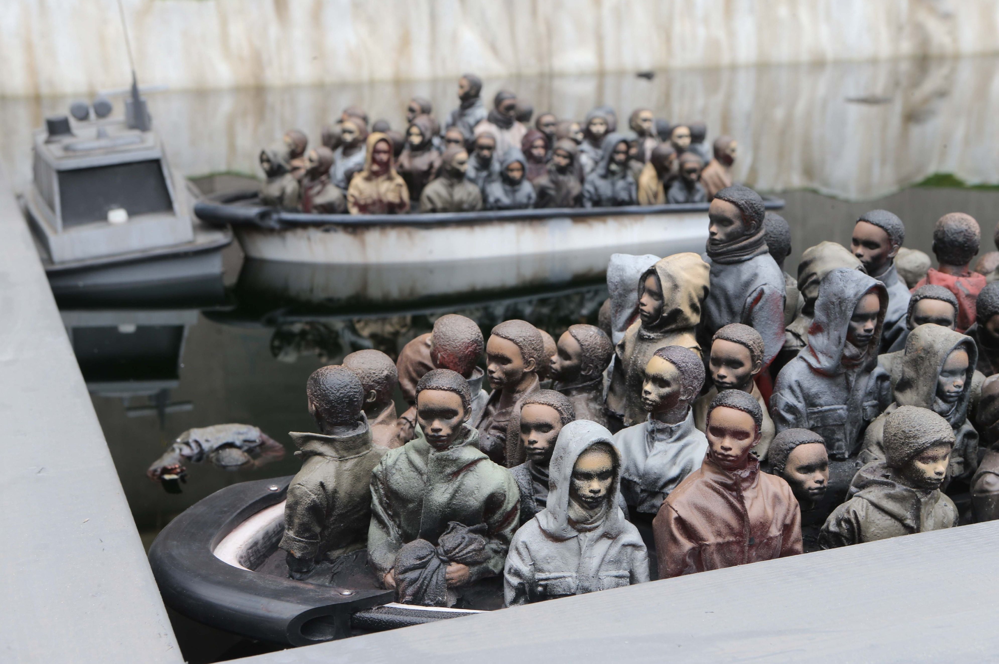 Dismaland. Crédit : Marc Giddings/THE SUN/SIPA.