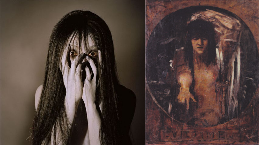 The Grudge / Gustave Moreau - Victime