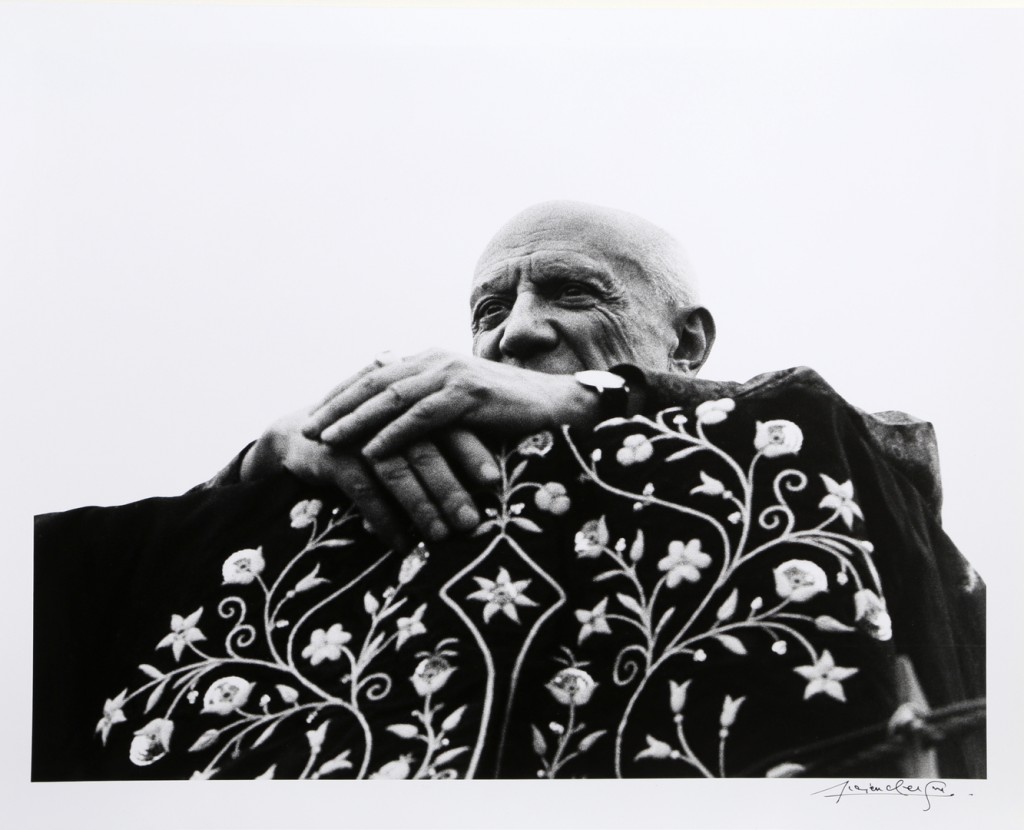 Lucien Clergue, Picasso, président de la corrida, Fréjus, 1962 © Atelier Lucien Clergue © Succession Picasso 2015