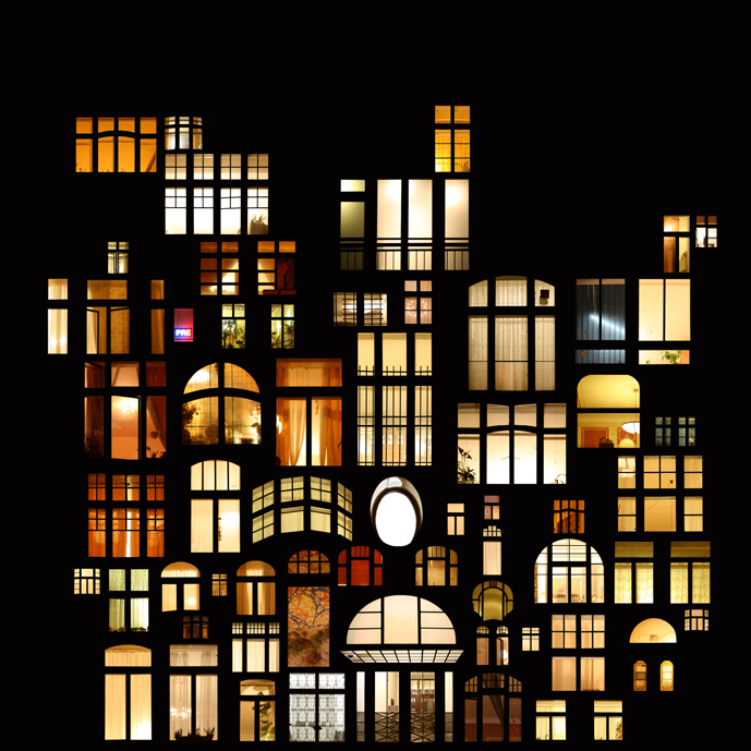 Anne-Laure Maison, « Tableaux d'intimités », projet mené depuis 2006. Source : http://www.annelauremaison.com/Tableaux-d-intimites. (intimités urbaines et photographie)