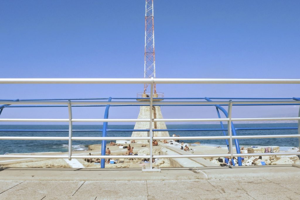 Le balcon, au dessus de la dalle. ©Louise Filoche-Rommé