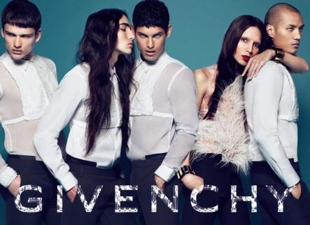 La campagne "confusion des genres" de Givenchy AH 2010 - 2011
