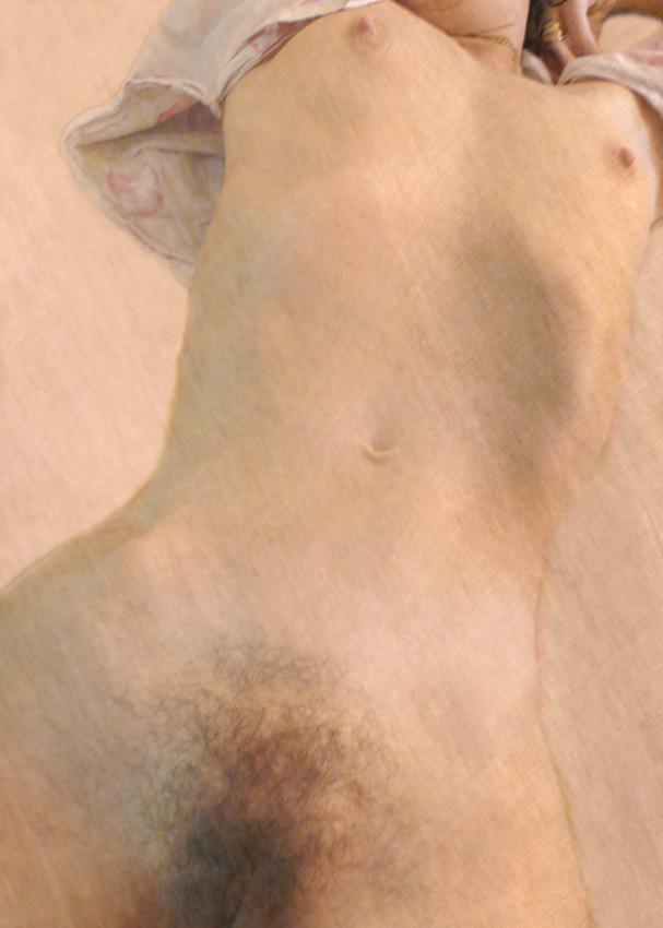 © Adrienne Arth - Nu autoportrait 2016