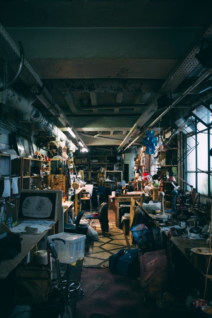 Atelier de Zoé Sauvage, Sébastien Petit, Antoine Alliot et Doriane Frereau, Shakirail ©Mathis D'Angelo