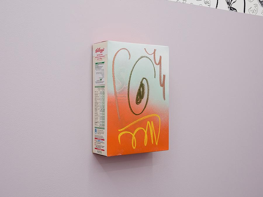 Lauren Coullard, Break(Feast), exhibition view, solo show, Silicon Malley, 2017