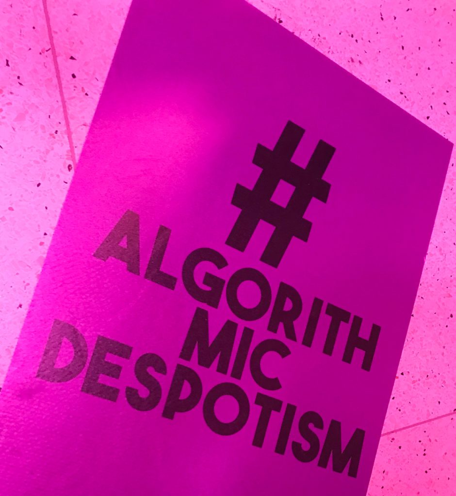 Algorithmic despotism #PurpleNoise