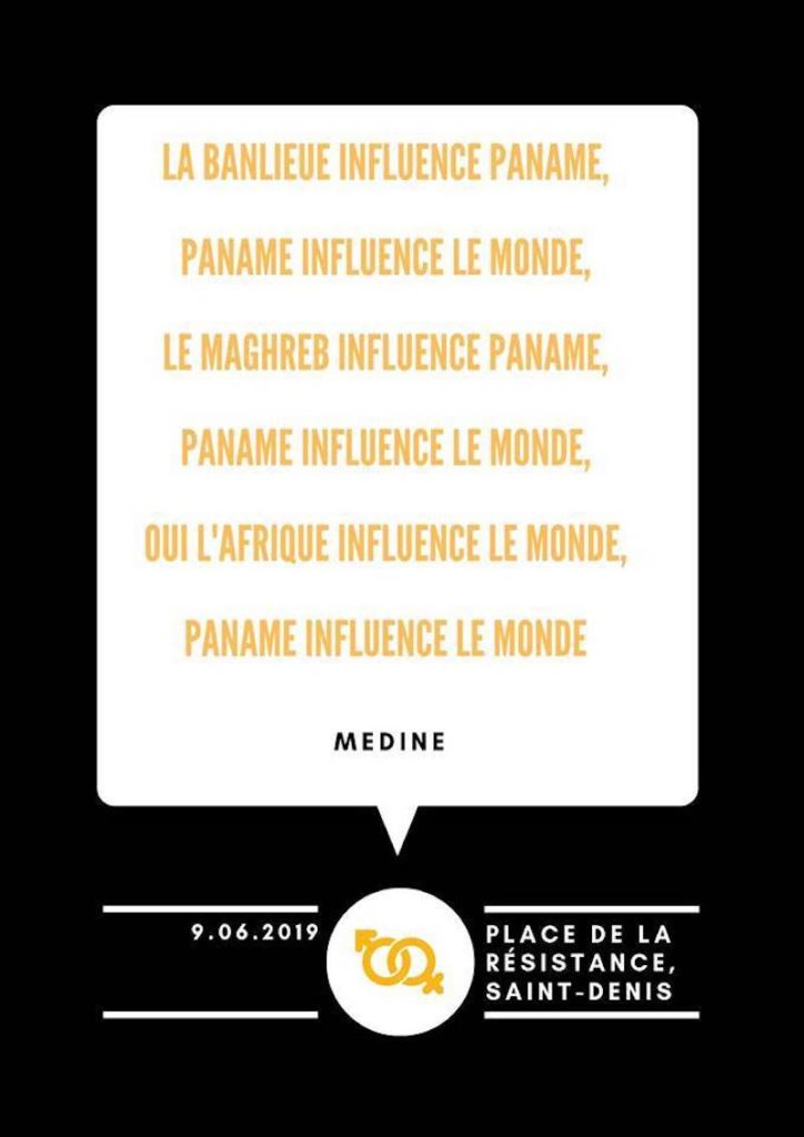 LA BANLIEUE INFLUENCE PANAM Saint-denis Fiertés manifesto21