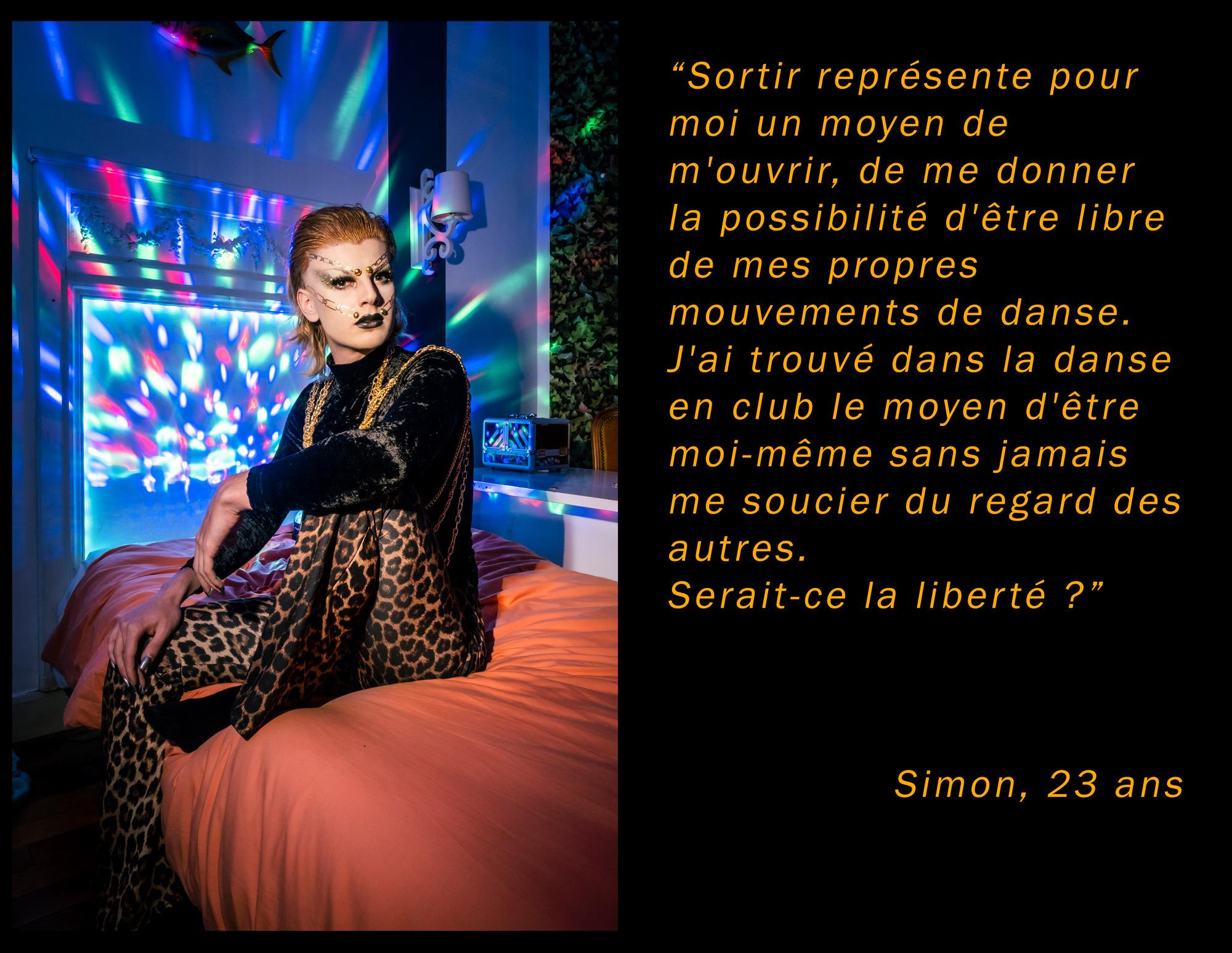 Simon Lambert nuits LGBT
